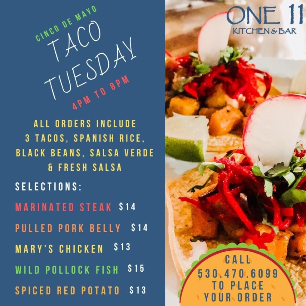 TACO TUESDAY | One11 kitchen & Bar